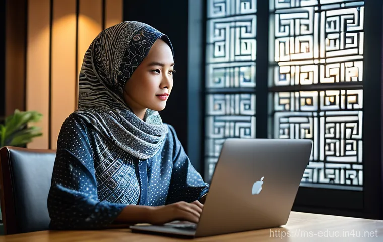 디지털 리터러시 교육 - **Digital Literacy Workshop in Malaysia:** A diverse group of Malaysian adults and a teenager, repre...